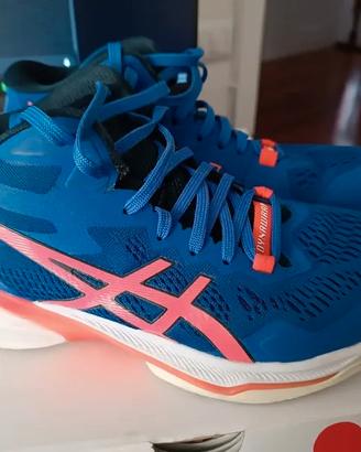 Asics Sky Elite FF Blu/Arancio - Scarpe Pallavolo