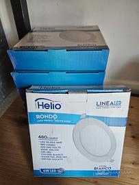 Faretto incasso slim 6w 6000k - tondo