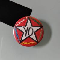 2 Spille JOVANOTTI e PUBLIC ENEMY vintage anni 80