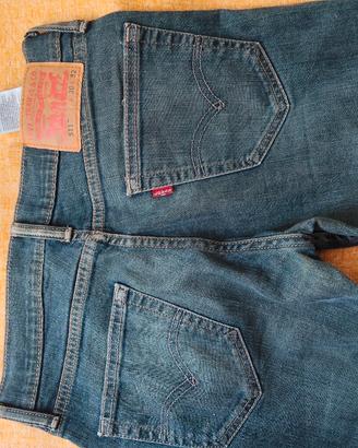 Jeans Levi's 511 Slim Fit Unisex - Lavaggio Distre