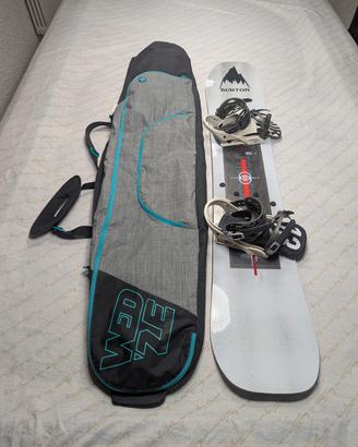 Set Snowboard BURTON PROCESS 155 + Attacchi BURTON