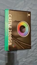 Dissipatore Liquido 280 mm Deepcool + ventola 140