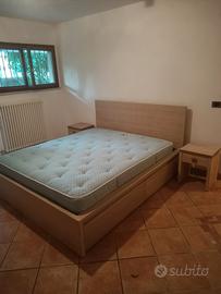 letto e comodini  Ikea skorva