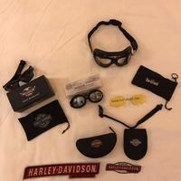 LOTTO OCCHIALI BIKER CON PATCH HARLEY D.