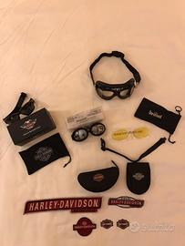 LOTTO OCCHIALI BIKER CON PATCH HARLEY D.