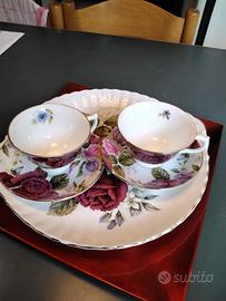 Servizio da te Staffordshire in porcellana