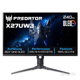 Monitor Acer Predator QD-OLED WQHD