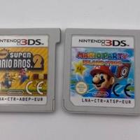 LOTTO 4 GIOCHI SUPER MARIO NINTENDO 3DS