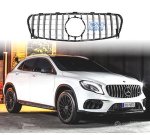 GRIGLIA MERCEDES GLA X156 17-19 LOOK AMG GT CROMAT