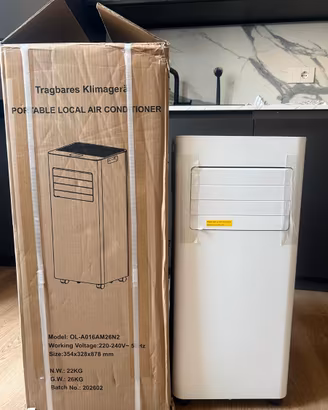Climatizzatore mobile NUOVO - 9000 BTU, 4 in 1