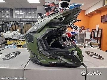 AIROH Casco Cross Twist 3 Military Motor's Passion