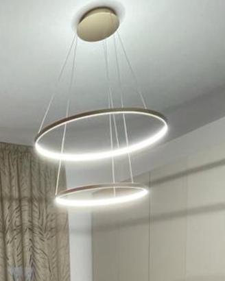 Lampadario cerchio a sospensione