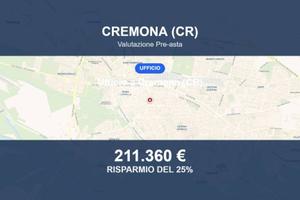 Immobile in asta di 200 m² a Cremona