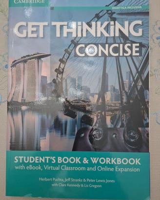 Libro scolastico Get Thinking Concise
