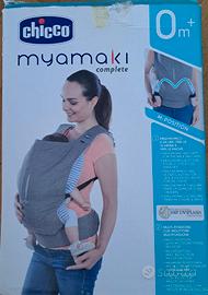 Marsupio Chicco Myamaki neonati 0+ colore grigio