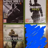 3 giochi per Xbox 360 CALL OF DUTY