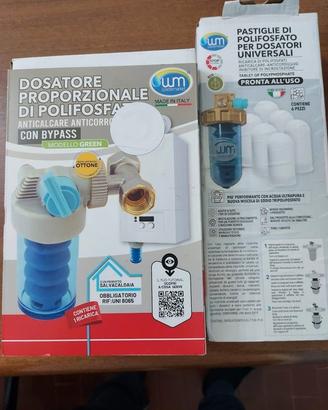 dosatore proporzionale di polifosfati con bypass +