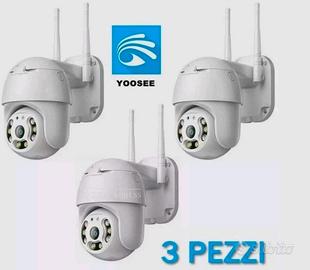 3 Telecamera Esterna YOSEE WI-FI PTZ WIFI Camera