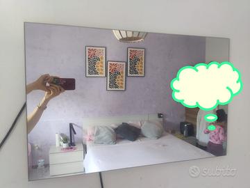 Specchio rettangolare moderno camera da letto