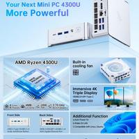 Mini pc Ryzen 3- 4300U Nipogi 16gb 512gb NUOVO