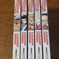 Fumetti manga Naruto Gold volumi 3-7