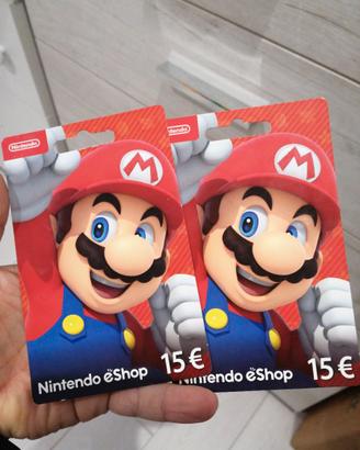 Schop card Nintendo switch
