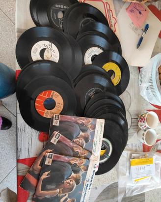 lotto di 38 45 giri dischi 