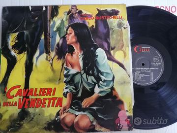 Lp disco 33 i cavalieri della vendetta ost ca
