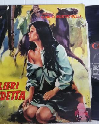 Lp disco 33 i cavalieri della vendetta ost ca