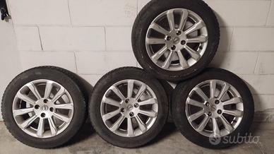 Pneumatici invernali + cerchi lega Opel 