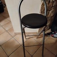 sgabello alto pieghevole