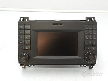 Autoradio multimedia gps navigatore bluetooth merc