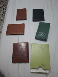 portafogli vintage  5 pezzi nuovi