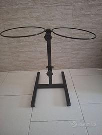 Supporto rialzato per ciotole cani