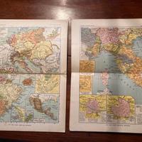 Vecchio atlante storico d'Italia De Agostini