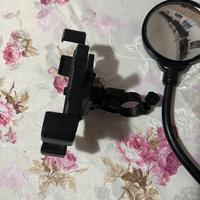 Specchietto e porta telefono x monopattino