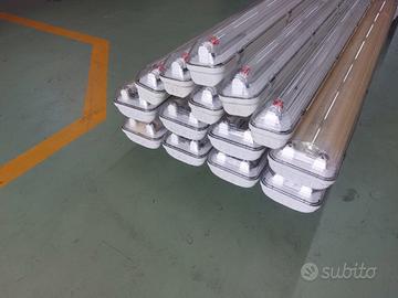 plafoniere neon e led