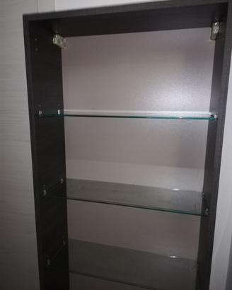 Vetrina Libreria Moderna 5 ripiani