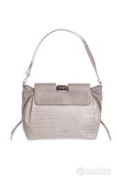 Liu Jo borsa pelle stampa cocco con logo