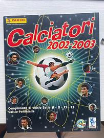 Album Panini Calciatori 2002/03 Completo