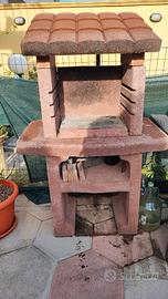 Barbecue in cemento 