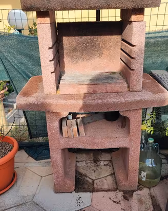 Barbecue in cemento 