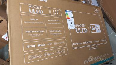 Hisense U7 MiniLED 50" (ULED) – 144Hz Game Mode Pr