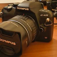 Olympus E-420 reflex+obiettivo 
