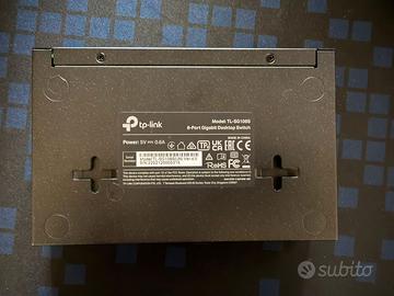 Switch TP-Link Gigabit TL-SG108S a 8 porte