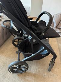 Trio Cybex Balios S con ovetto e adattatori auto
