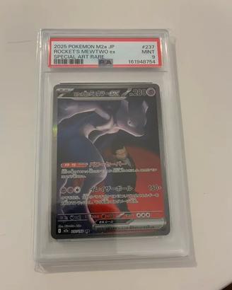 Mewtwo Pokemon card PSA 9