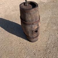 Botte antica ovale bellissim da collezione