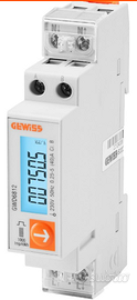 Gewiss Gwd6812 contatore energia monofase DLM nuov