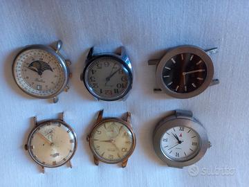 Orologi vintage set da 6 pezzi